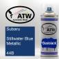 Preview: Subaru, Stillwater Blue Metallic, 44B: 400ml Sprühdose, von ATW Autoteile West.